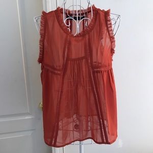 Paterson J. Kincaid Auburn Color Tank Top